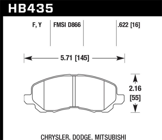 HAWK HPS Brake Pad Sets