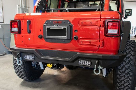 DV8 Spare Tire Delete Kit