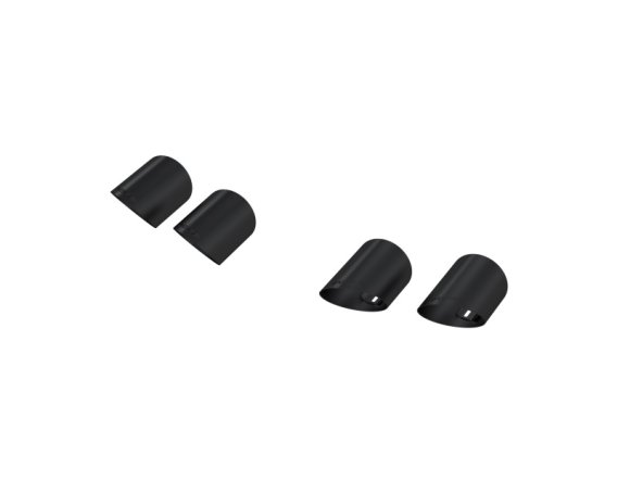 MBRP Univ Exhaust Tips BLK