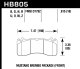HAWK DTC-70 Brake Pad Sets