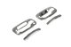 Auto Ventshade 685206 Chrome Door Handle Covers, 4-Door Set w/o Passenger Keyhole for 1999-2006 S...