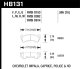 HAWK HPS Brake Pad Sets