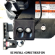 17-Present Ford F250-F450 Chrome Series Bolt On Hitch Bar Reverse Light Kit