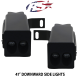 17-Present Ford F250-F450 Chrome Series Bolt On Hitch Bar Reverse Light Kit
