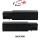17-Present Ford F250-F450 Chrome Series Bolt On Hitch Bar Reverse Light Kit