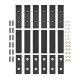 WES Running Boards - Grate