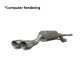 MM Cat-back Exhaust - Resonatd