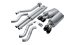 2.5 Inch Cat-Back Sport Dual Exhaust Black 3.5 Inch Tips 92-95 Corvette C4 5.7L V8 LT1 Stainless ...