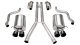 2.5 Inch Cat-Back Sport Dual Exhaust 3.5 Inch Black Tips 2004-08 Cadillac XLR 4.6L V8 Stainless S...