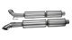 3.0 Inch Cat-Back Sport Dual Side Exit Exhaust 3.0 Inch Polished Tips (3.0 Inch Cat Inlet) 2003-1...