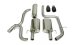 3.0 Inch Cat-Back Sport Single Exhaust 4.0 Inch Black Tip 2004 Pontiac GTO 5.7L V8 Stainless Stee...