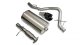 3.0 Inch Cat-Back Single Rear Exit with Twin 4.0 Inch Black PVD Pro-Series Tips Corsa Performance