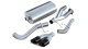 3.0 Inch Cat-Back Sport Single Side Exhaust 4.0 Inch Black Tips 02-06 Cadillac Escalade ESV/EXT/G...