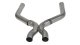 X-Pipe 2.75 Inch Stainless Steel 13-14 Ford Mustang Shelby GT500 5.8L V8 Corsa Performance