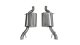 2.5 Inch Axle-Back Sport Dual Exhaust No Tips 14-17 Cadillac Vsport Sedan Auto Trans 3.6L V6 Stai...