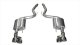 3.0 Inch Axle-Back Sport Dual Exhaust Polished 4.0 Inch Tips 15-Present Mustang GT Fastback 5.0L ...