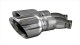 Two Single 4.5 Inch Polished Tips Clamps Included Single Rear Exits For Corsa Mustang GT Exhaust ...