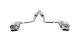 2.75 Inch Cat-Back Xtreme Dual Rear Exhaust GTX2 Polished Tips 11-14 Dodge Challenger SRT/SRT-8 M...