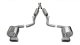 2.5 Inch Cat-Back Xtreme Dual Rear Exhaust GTX Polished Tips 09-10 Dodge Challenger R/T Manual Tr...