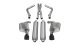 2.75 Inch Cat-Back Extreme Dual Exhaust 4.5 Inch Black Tips 12-14 Chrysler 300/Dodge Charger SRT-...