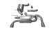 3.0 Inch Cat-Back Touring Dual Rear Exhaust 4.0 Inch Polished Tips 10-14 Volkswagen Golf GTI Mk6 ...