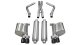 2.5 Inch Cat-Back Xtreme Dual Rear Exhaust 3.0 Inch Black Tips 11-14 Dodge Charger R/T 5.7L V8 St...