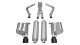 2.5 Inch Cat-Back Xtreme Dual Rear Exhaust 4.5 Inch Black Tips 11-14 Chrysler 300 5.7L V8 Stainle...
