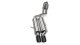 2.25 Inch Cat-Back Sport Single Rear Exhaust 3.0 Inch Black Tips 1992-99 BMW 325/328/M3 E36 Stain...