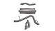 3.0 Inch Cat-Back Sport Single Side Exit Exhaust 4.0 Inch Polished Tips 15-Present Chevy Suburban...