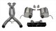 3.0 Double X-Pipe and 2.75 Inch Valve-Back Dual Rear Exit with Polygon  InchTail Light Inch Black...