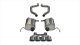2.75 Inch Axle-Back Xtreme Dual Exhaust Quad 4.5 Inch Polished Tips 17-Present C7 Corvette Grand ...