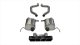 2.75 Inch Axle-Back Dual Rear Exit with Polygon  InchTail Light Inch Black PVD Pro-Series Tips Co...