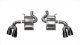 2.75 Inch Axle-Back Sport Dual Exhaust 4.0 Inch Black Tips 16-19 Chevy Camaro SS/17-18 Camaro ZL1...