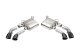 2.75 Inch Axle-Back Exhaust with Dual Mode NPP; Dual Rear Exit with Twin 4.0 Inch Pro Series Tips...