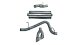 3.0 Inch Cat-Back Sport Single Side Exit Exhaust 4.0 Inch Polished Tips 15-Present Chevy Tahoe/GM...