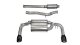 3.0 Inch Cat-Back Sport Dual Rear Exhaust 4.5 Inch Black Tips 08-15 Mitsubishi Evolution X Sedan ...