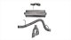 3.0 Inch Cat-Back Sport Single Side Exhaust 4.0 Inch Polished Tips 15-Present Chevy Tahoe/GMC Yuk...