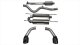 2.5 Inch Cat-Back Sport Dual Rear Exhaust 4.5 Inch Black Tips 12-Pres Subaru BRZ/Toyota 86 12-16 ...