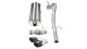 3.0 Inch Cat-Back Sport Single Side Exhaust 4.0 Inch Black Tips 11-14 Cadillac Escalade/GMC Yukon...