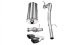 3.0 Inch Cat-Back Single Side Exit with Twin 4.0 Inch Black PVD Pro-Series Tips Corsa Performance