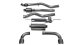 3.0 Inch Cat-Back Touring Dual Rear Exit Exhaust 3.5 Inch Polished Tips 12-18 BMW 335i F30 Sedan ...