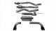 3.0 Inch Cat-Back Touring Dual Rear Exit Exhaust 3.5 Inch Black Tips 12-18 BMW 335i F30 Sedan RWD...