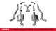 3.0 Inch Cat-Back Plus X-Pipe Xtreme Exhaust Dual Rear Exit No Tips 10-13 Chevrolet Camaro SS Cou...