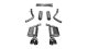 2.5 Inch Cat-Back Xtreme Dual Rear Exit Exhaust 3.5 Inch Black Tips 15-16 Dodge Challenger R/T 5....