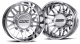 Dually Wheels Aftermath Polished 22x8.25 8x165 SS Fronts 94-18 Dodge Ram 3500 92-10 Silverado/Sie...
