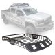 Go Rhino 59047T - SR40 Tubular Steel Roof Rack With 4x Light Mount Openings - 60" Long - Textured...