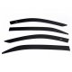Auto Ventshade 894086 Low Profile Dark Smoke Ventvisor Side Window Deflector, 4-Piece Set for 19-...