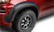 Bushwacker 48140-08 Black Forge Pocket/Rivet Textured Finish 4-Pc Fender Flare Set for 19-21 Chev...