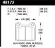 HAWK DTC-60 Brake Pad Sets