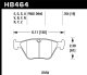 HAWK HPS 5.0 Brake Pad Sets
